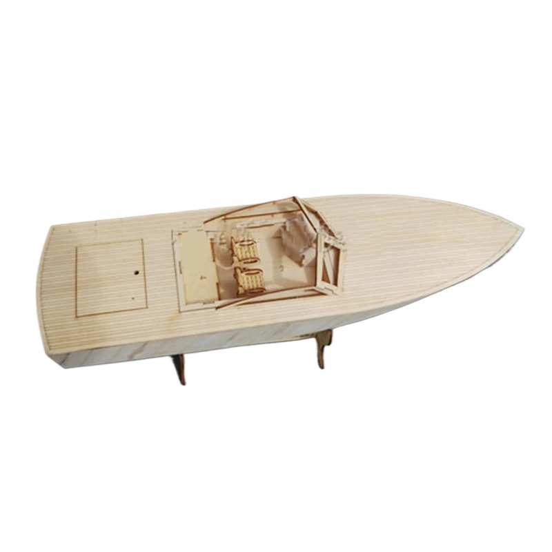 Kit de barco de madeira feito  - Model Kit Yacht avaliação e preço