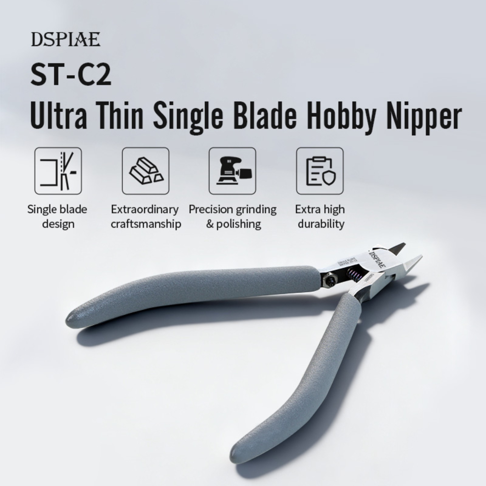 Dspiae ST-C2 ultra fino única  - Model Kit Nippers avaliação e preço