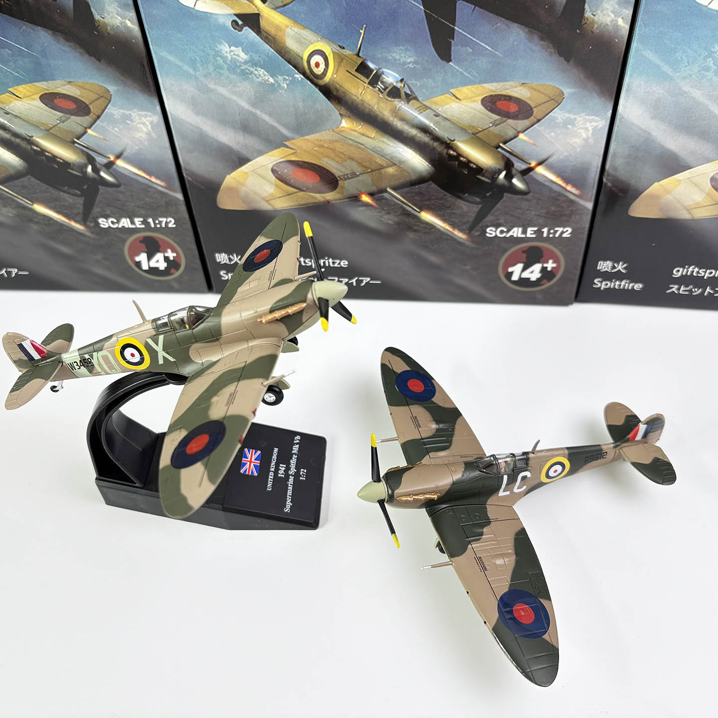 Modelo de Avião de Combate Bri - Model Kit Spitfire avaliação e preço