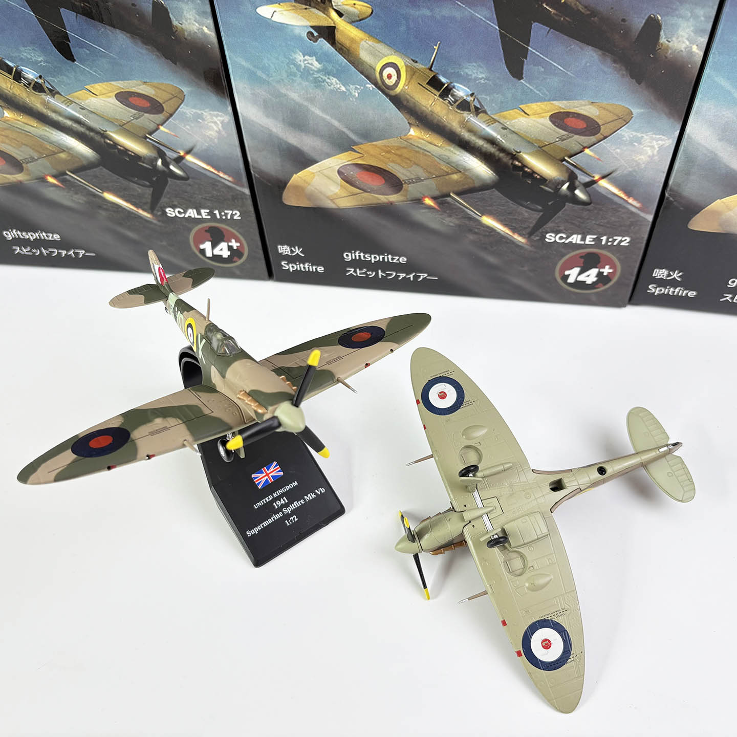 Modelo de Avião de Combate Bri - Model Kit Spitfire avaliação e preço