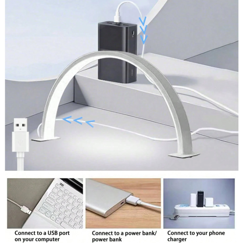 Luminária de Mesa LED USB 5V 4 - Model Kit Led avaliação e preço