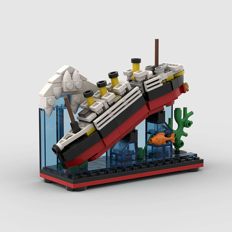 Titanic quebrar a metade com c - Model Kit Titanic avaliação e preço