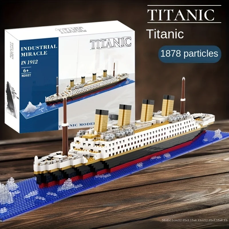 Titanic cruzeiro navio pequena - Model Kit Titanic avaliação e preço