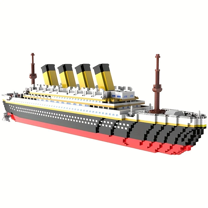 Titanic cruzeiro navio pequena - Model Kit Titanic avaliação e preço