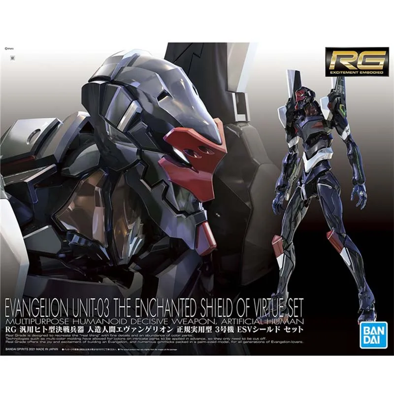 Kit de Montagem Bandai Evangel - Model Kit Eva 00 avaliação e preço