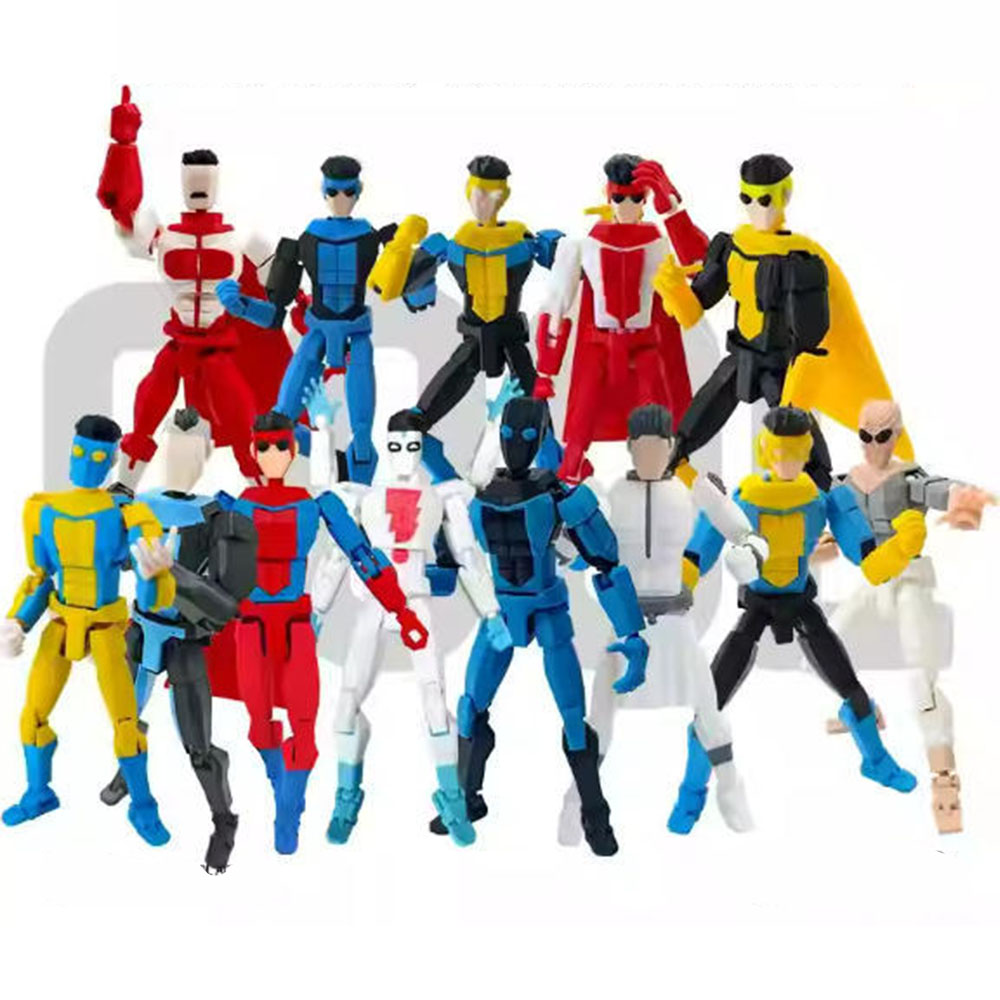 Figura 3D Invencível Omni-Man  - Model Kit Titanic avaliação e preço