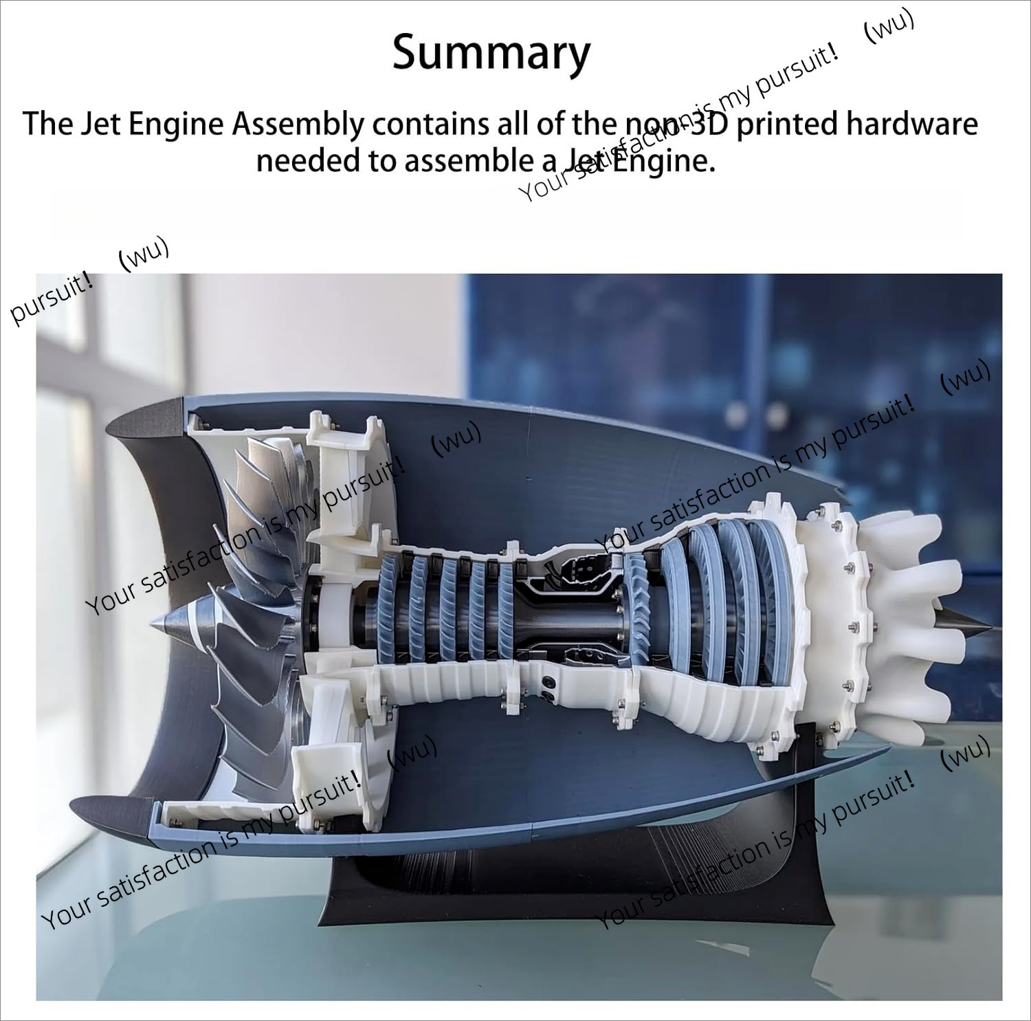 Kit de Montagem do Modelo de M - Model Kit Jet Engine avaliação e preço