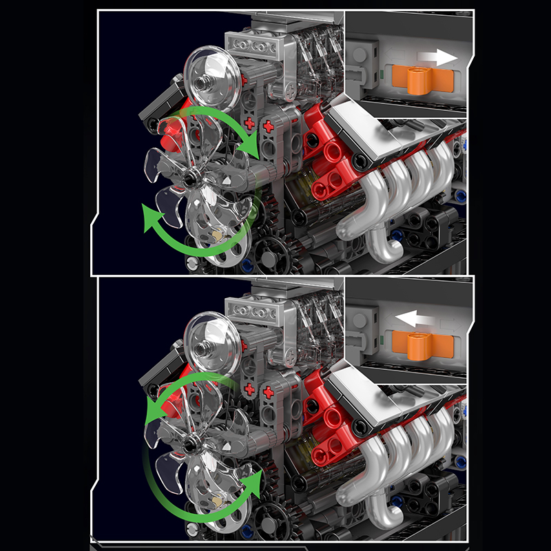 Molde rei 10225 motor técnico  - Model Kit Engine V8 avaliação e preço