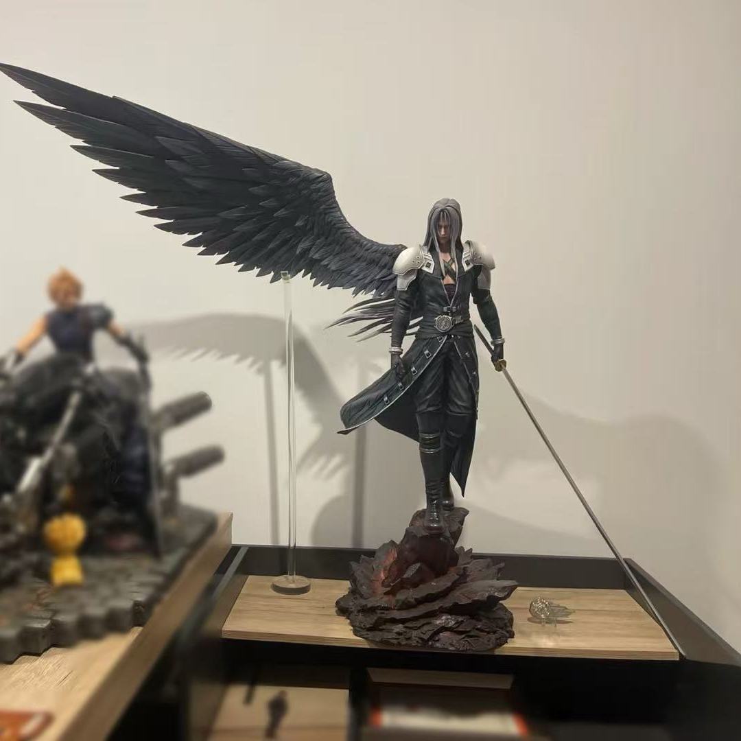 Nova sephhiroth figura anjo sé - Model Kit Final Fantasy avaliação e preço