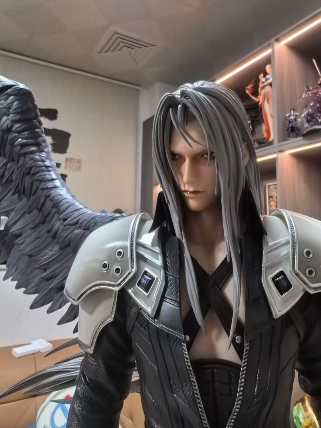 Nova sephhiroth figura anjo sé - Model Kit Final Fantasy avaliação e preço