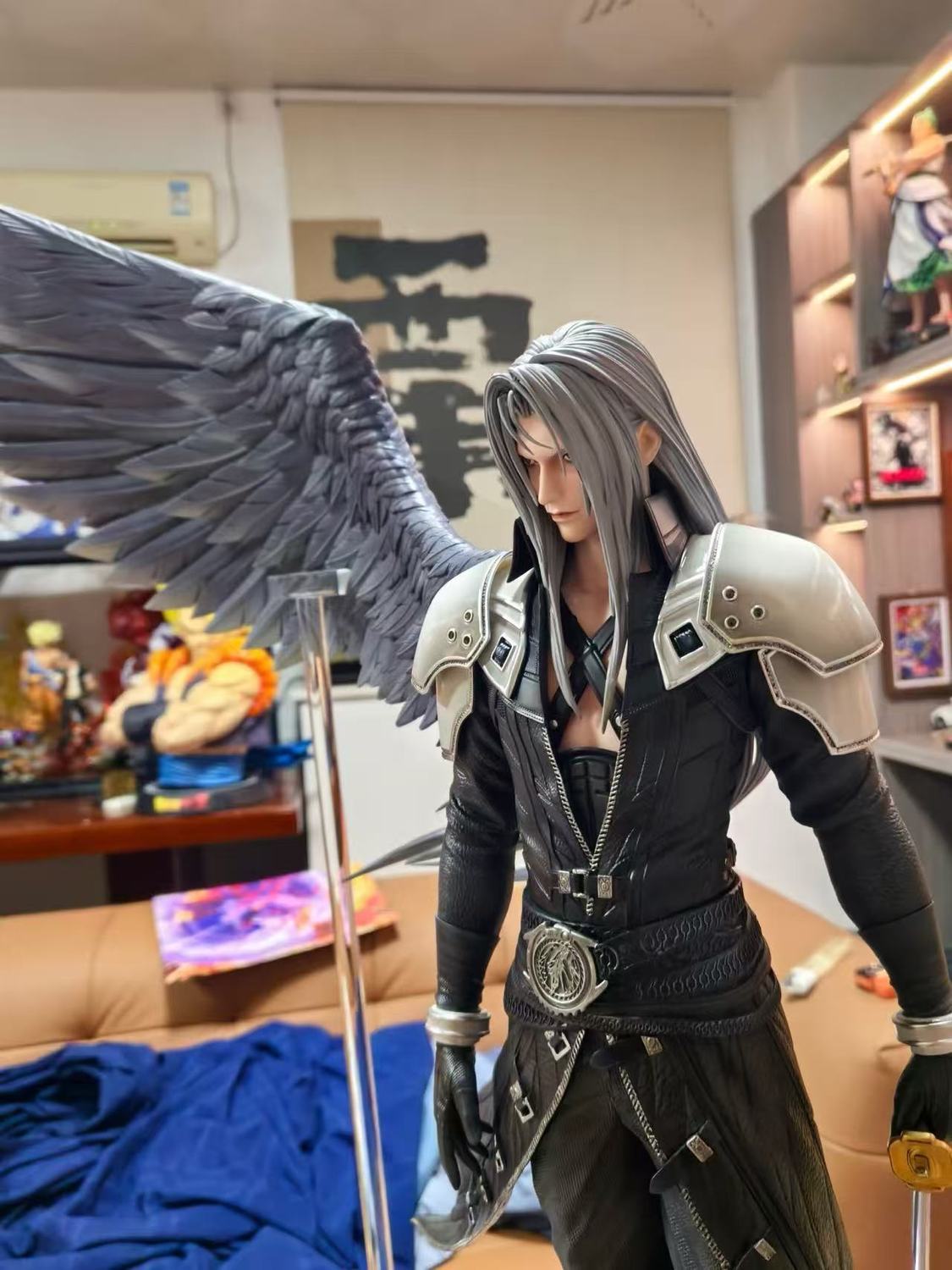 Nova sephhiroth figura anjo sé - Model Kit Final Fantasy avaliação e preço