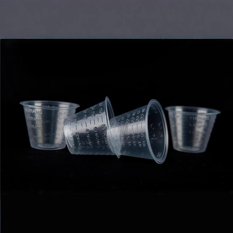 100 copos transparentes de 30m - Plastic Model Paint avaliação e preço