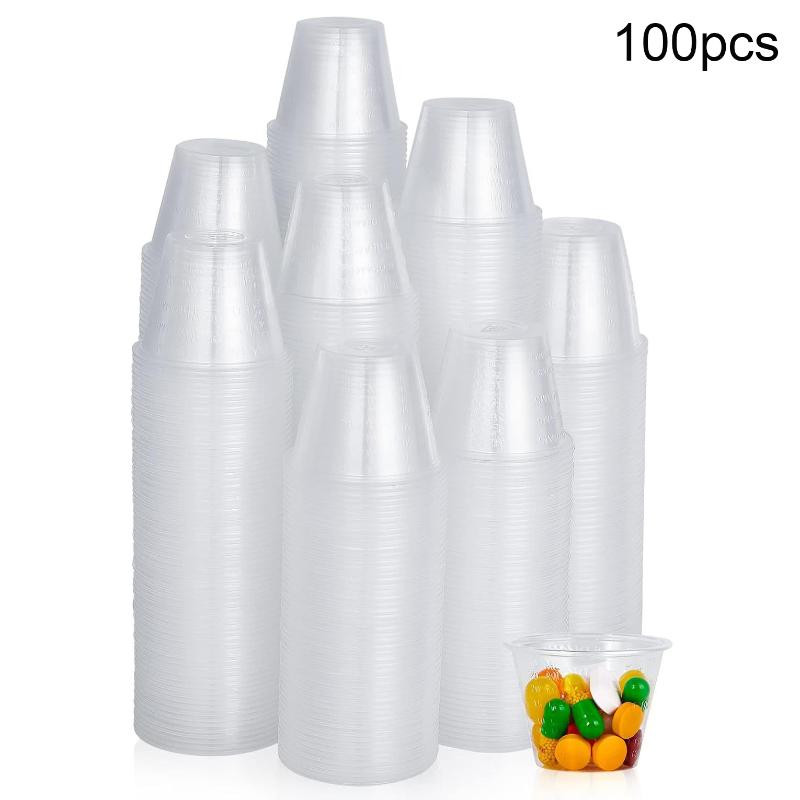 100 copos transparentes de 30m - Plastic Model Paint avaliação e preço