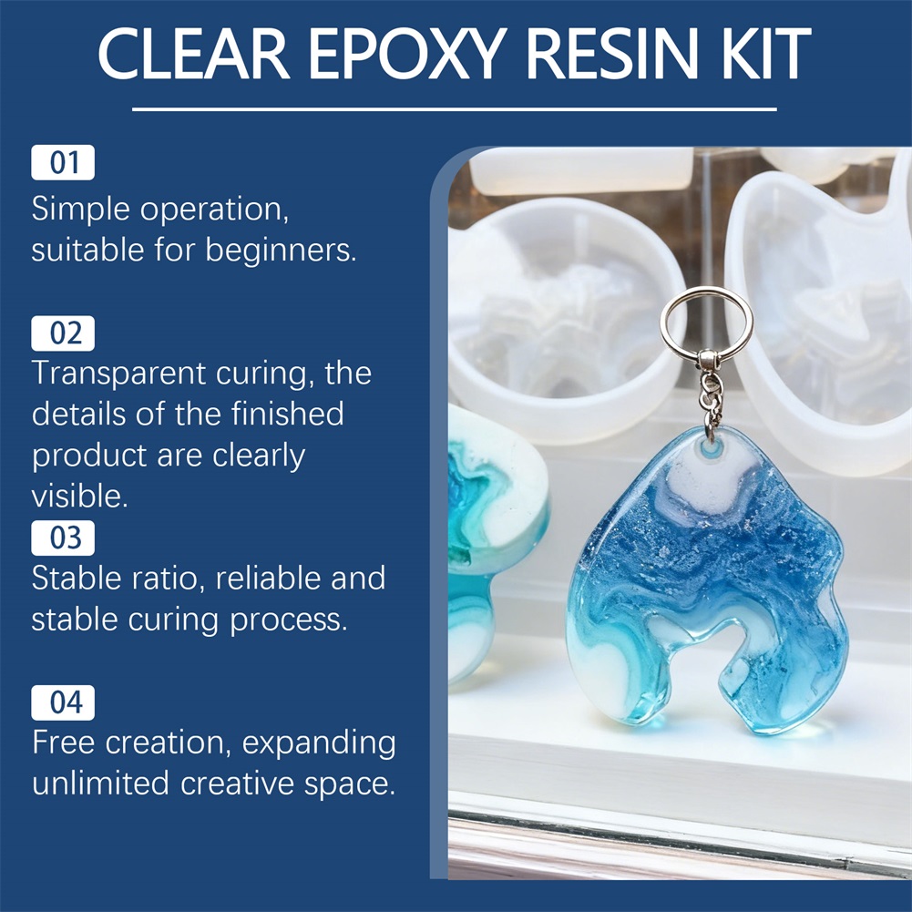 Resina epóxi transparente para - Resin Kit Cast avaliação e preço