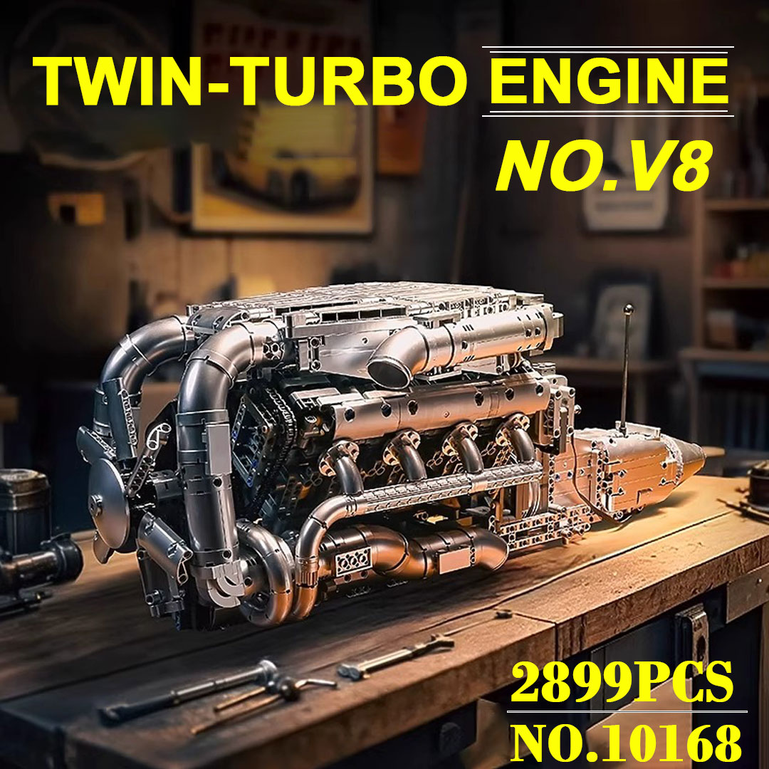 Molde king 10168 v8 kit de mot - Model Kit Engine V8 avaliação e preço