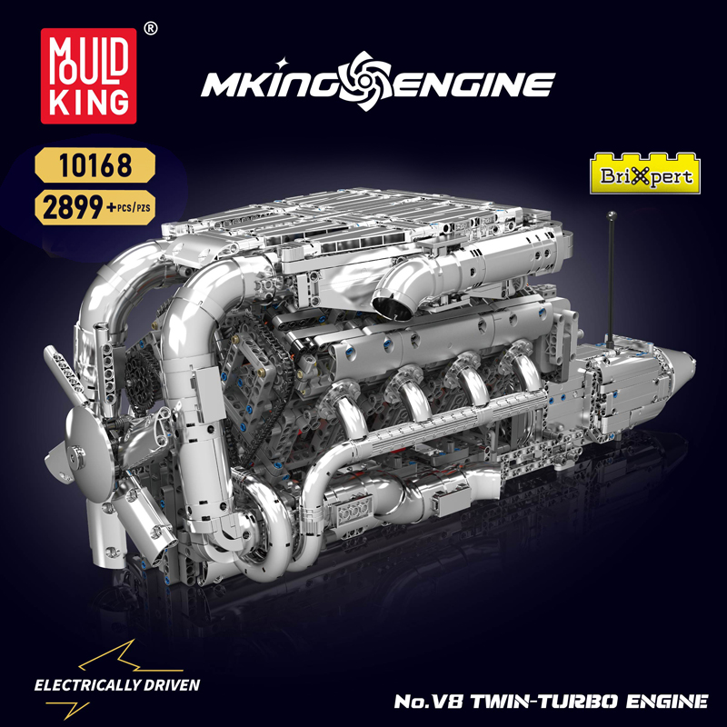 Molde king 10168 v8 kit de mot - Model Kit Engine V8 avaliação e preço