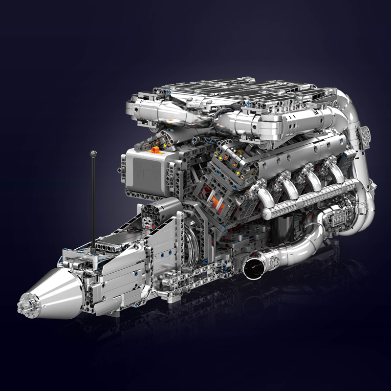 Molde king 10168 v8 kit de mot - Model Kit Engine V8 avaliação e preço