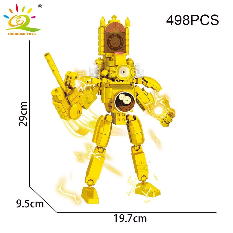 Huiqibao diy skibidi toalete h - Model Kit Titanic avaliação e preço