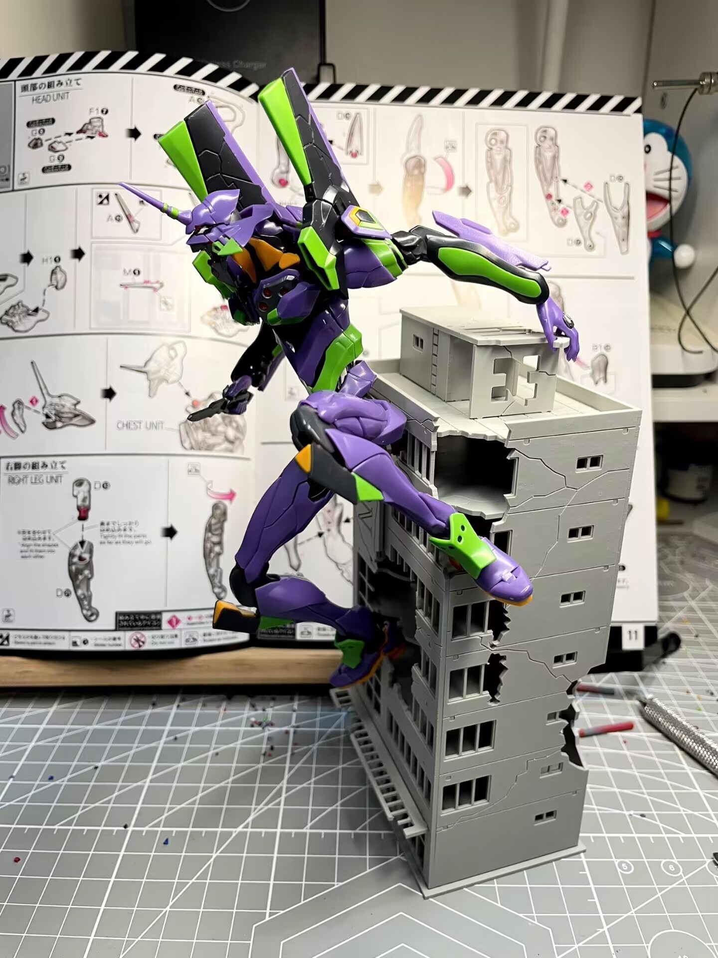 Estoque quente rg evangelion m - Model Kit Eva 00 avaliação e preço