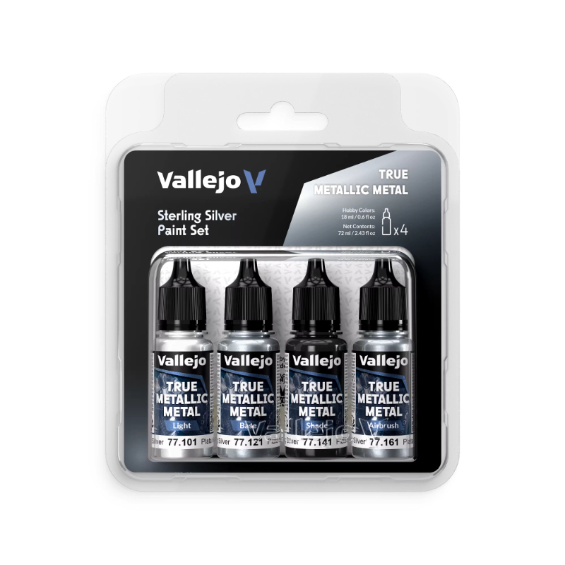 Conjunto de 4 Cores de Tinta M - Plastic Model Paint avaliação e preço