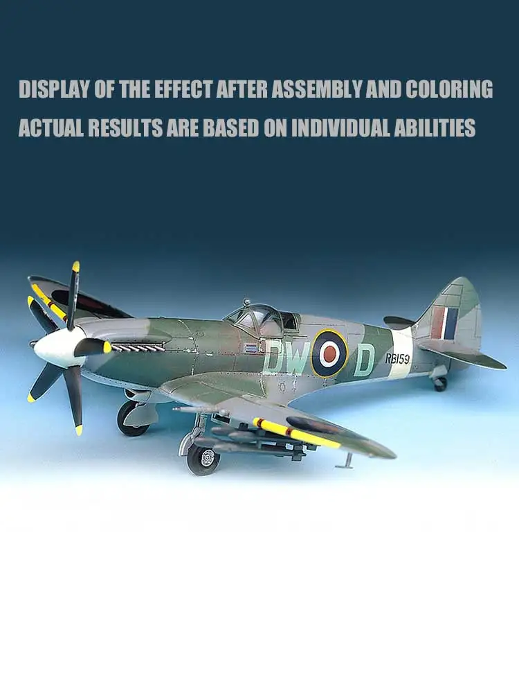 Kit de modelo de avião montado - Model Kit Spitfire avaliação e preço